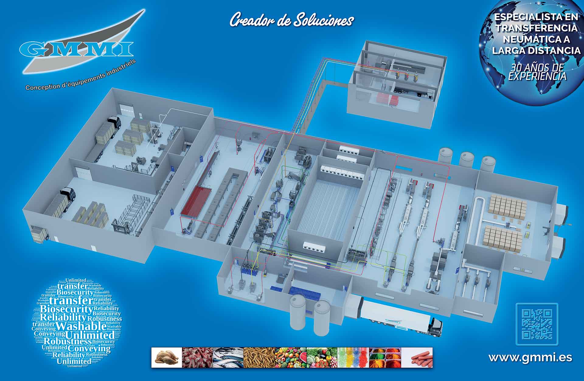 Maquina industrial para el sector agroalimentario