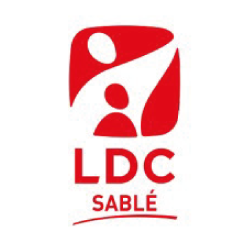 Logo de l'entreprise LDC, spécialisée dans la transformation et la distribution de produits alimentaires, en partenariat avec GMMI pour des solutions innovantes.